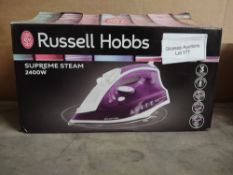 Russell Hobbs Supreme Steam Traditional Iron. RRP £29.99 - GRADE U