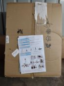 8-Light Sputnik Chandelier. RRP £140.98 - GRADE U