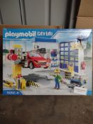 Playmobil City Life 70202 Vehicle World Garage and Workshop with Car. RRP £46.99 - GRADE U