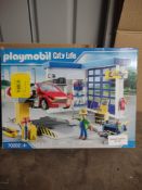 Playmobil City Life 70202 Vehicle World Garage and Workshop with Car. RRP £46.99 - GRADE U