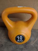 Opti Vinyl Kettlebells Orange - 10kg. RRP £26.00 - GRADE U