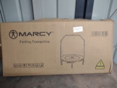 Marcy TR8001 Quick Folding Indoor Fitness Gym Trampoline. RRP £79.99 - GRADE U