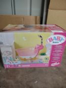 BABY Born Bathtub. RRP £43.00 - GRADE U