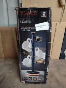 Tower T826132BLK Cavaletto Mug Tree with Stainless Steel Stoppers. RRP £17.99 - GRADE U