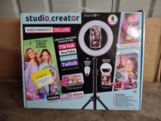 Studio Creator Deluxe Video Maker Kit. RRP £40.00 - GRADE U