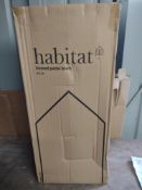 Habitat 30 Litre Domed Pedal bin - Black. RRP £40.00 - GRADE U