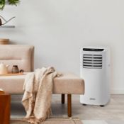 (6J) RRP £400. Arlec Portable Air Conditioner 8000 BTU/h. SKU: 499060. 8000 BTU Air Conditioner Wit