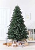 (P19) RRP £154. 7ft Prague Artificial Christmas Tree. SKU: 570613. (H)210 x (W)125. 7ft Prague Chr