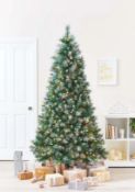 (P10) RRP £200. 7ft Versailles Pre-lit Premium Christmas Tree. SKU: 570588. (H)210 x (W)115cm. Int