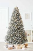 (P11) RRP £250. 7ft Pembroke Spruce Pre-lit Premium Christmas Tree. SKU: 603114. Give Your Home A S