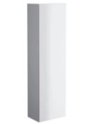 (4C) RRP £145. Splendour Pillar Cabinet White. SKU: 471699. (H)140 x (W)40 x (D)25cm. A modern high