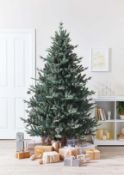 (P20) RRP £175. 7ft Rocky Mountain Pre-Decorated Artificial Christmas Tree. SKU: 568899. (H)210 x (