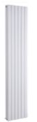 (P) RRP £250. Milano Capri White Horizontal Flat Panel Designer (Best Heating Flat Panel Radiator D