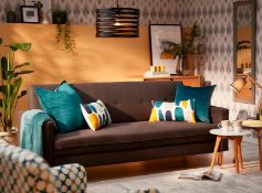 (P) RRP £300. Sidney Sofa Bed With Storage. SKU: 585823. Clic Clac Mechanism Makes It Easy To Fold