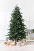 (P19) RRP £190. J. 7ft 6in Norwegian Artificial Tree. SKU: 568901. Realistic looking artificial Chr