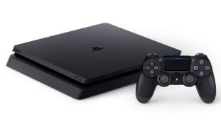 (10H) Combined RRP £350. PS4 Slim & 1x DualShock Controller. (Factory Reset Performed – PS4 & Dual