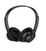 (10B) 5x Onn Wireless Headphones Black