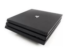 (10H) RRP £349. 1x PS4 Pro. No Power Lead Or Cables In Lot. (Unit Powers On But Display Intermitten