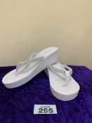 Selection of Wedding toe Post Shoes