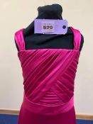 Pink Satin Dress