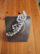 Silver Crystal Tiara