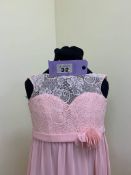 Pink Flowergirl Dress