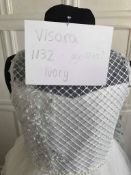 Visara Age 8 to 9 Ivory Communion/Flowergirl Dress