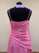 Pink Taffeta Dress