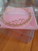 Gold and Pearl Headpiece