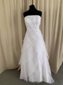 Prom Dress in Ivory/White