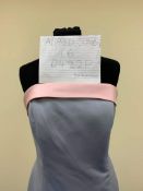 Prom Dress/Bridesmaid Dress Silver/Rose Size 16
