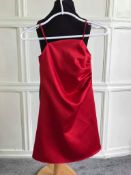 Burgundy Flowergirl Dress