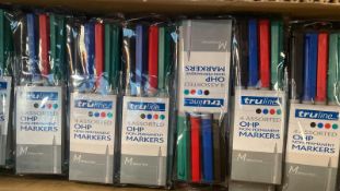 50 packs of non permanent markers