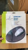 28 x Ergonomic Supergel mouse mats
