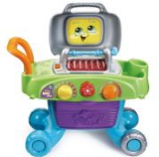 (7O) 2x Leap Frog Items. 1x Smart Sizzling BBQ Grill RRP £36.99. 1x Letter Go Round £36.99.