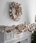 (R8) 12x Mixed Style LED Garland Wreath / Foliage Battery Operated RRP £15 - £20 Each.