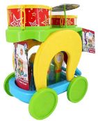 (7E) Contents Of Bay. 6x Items. 2x Kid Connection Music Cart. 1x Kid Connection Cleaning Trolley. 1