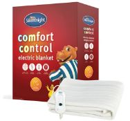 (R8) 4x Silentnight Comfort Control Electric Blanket Double RRP £35 Each.
