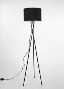 (R8) 3x Tripod Floor Lamp. (2x Black, 1x White)