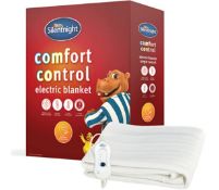 (R8) 4x Silentnight Comfort Control Electric Blanket King RRP £32.99 Each.