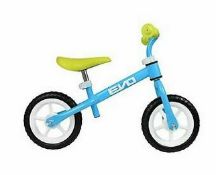 (7P) 2x EVO Balance Bike Blue & Green.
