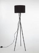 (R8) 3x Tripod Floor Lamp Black