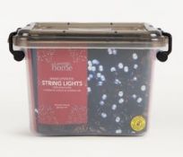 (R8) 5x 1000 String Lights Mains Operated RRP £25 Each. (4x Multi Coloured, 1x Warm White)