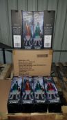 (Mez) Lot RRP £128. 8x Red5 Colour Changing Twister Lamp USB RRP £16 Each. New, Sealed Units In Se