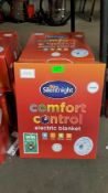 (R8) 5x Silentnight Comfort Control Electric Blanket Single RRP £25 Each.