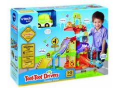 (7O) 2x Vtec Items. 1X Toot Toot Driver Ultimate Parking Tower RRP £34.99. 1x Toot Toot Driver Mons