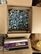 x6 Boxes Of 4Kg Hex Bolts M10-L30