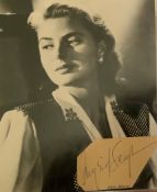Ingrid Bergman Autograph
