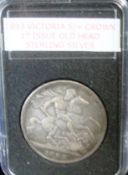 1893 Victoria Silver Crown