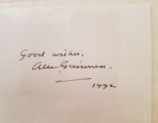 Alec Guinness Star Wars Genuine Signed Authentic Autograph
